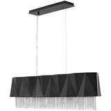 Elstead Lighting Elstead Zuma Viseča svetilka s 6 lučmi, satenasto črna, srebrna, E27, (22097829) | Shoptok.si