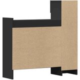 Ormarić za cipele crni 100,5x28x100 cm od konstruiranog drva | Eponuda.com