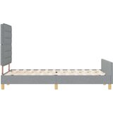  Krevet Sivi 120x200 cm Tkanina | shoptok.hr