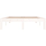  Okvir za krevet masivno drvo bijeli 120x190 cm mali bračni | shoptok.hr
