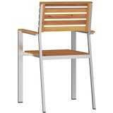  Vrtna stolica 8 pcs Prirodna nafta Čvrsto drvo akacije | shoptok.hr