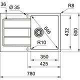 Franke SUDOPER S2D 611-78 Crna, (143.0590.196) | shoptok.hr
