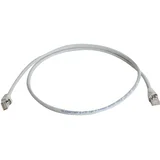 L00006A0047 RJ45 omrežni kabel\, Patch kabel CAT 6a S/FTP 25.00 m modra ognjevaren\, brez halogena\, UL-certificirano 1 kos, (20418892)
