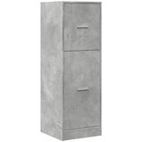 Ormarić za lijekove boja betona 40x41x118 cm konstruirano drvo | shoptok.hr