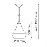  Viseće lampe — MODERN • 3 kom. | shoptok.hr