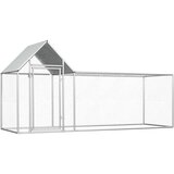 vidaXL kokošinjac od pocinčanog čelika 3 x 1 x 1,5 m | shoptok.hr