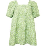 Nasty Gal Plus Poletna obleka svetlo modra / svetlo zelena / bela | Shoptok.si