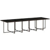  13-dijelni vrtni blagovaonski set s jastucima poliratan smeđi | shoptok.hr