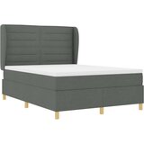  Podna opruga s madracem Tamno siva 90x190 cm Tamno siva tkanina - Tamno siva 140 x 190 cm Dizajn linija | shoptok.hr