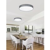  Trio - LED prigušiva plafonska svetiljka LUGANO LED/22W/230V 3000K prečnik 40 cm siva | Eponuda.com