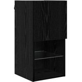 TV ormar za montažu na zid Zidne Crni hrast 30,5 x 30 x 60 cm | shoptok.hr