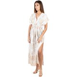 Isla Bonita By Sigris Dolge obleke Dolga Midi Obleka Bela cene