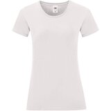 Fruit Of The Loom White Iconic women's t-shirt in combed cotton | Shoptok.si