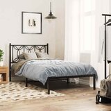  Metalno zamjensko uzglavlje crno 107 cm | shoptok.hr