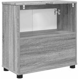 Ormarić za umivaonik s policom Siva Sonoma 60 x 30 x 60 cm | shoptok.hr