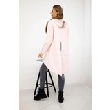 Kesi Sweatshirt with zip back powder pink | shoptok.hr