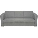  Dvodijelni set sofa od tkanine svijetlosivi | shoptok.hr