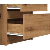 vidaXL Pisaći stol Artisan hrast 140x50x77 cm izrađeno drvo | shoptok.hr