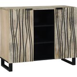 vidaXL Omare in policami za shranjevanje medijev 90 x 33.5 x 75 cm u