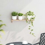  Polica za Ob hanging na Zidu Zidne Prirodna 62 x 10 x 12,5 cm | Eponuda.com