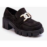 Kesi Suede women's shoes with decoration, black rullenes | Shoptok.si
