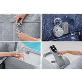 Ramiz Masažni bazen (jacuzzi) San Francisco Smart Hydrojet Pro | 230 x 230 x 71 cm Bestway 6001Q | Shoptok.si