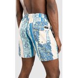 Volcom Lido Print Trunk 17 Boardshorts crete blue | Shoptok.si