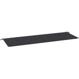  Jastuk za vrtnu klupu crni 150x50x4 cm od tkanine Oxford | Eponuda.com