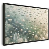  Slika - The marine world 60x40 U crnom drvenom okviru | shoptok.hr