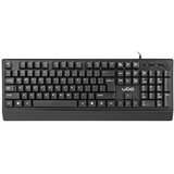Natec ugo askja k200, multimedia keyboard us, spill proof, usb, black ( UKL-1827 ) Cene