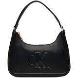 Calvin Klein Jeans RAISED CK SMALL SHOULDER BAG LV04F3230G Crna Cijene