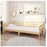  Dnevna postelja z vzmetnico 90x200 cm trdna borovina | Shoptok.si