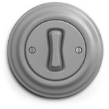  Reblig - Retro dugme sa ramom, sivo | Eponuda.com