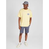 Quiksilver Majica 'TAKE US BACK ' morsko plava / svijetloplava / pastelno žuta / svijetloljubičasta | shoptok.hr
