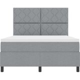 Box spring krevet Svjetlosiva 140 x 190 cm tkanina | shoptok.hr
