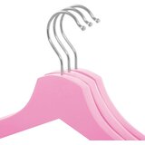  Drvena vješalica 3 kom. roza | shoptok.hr