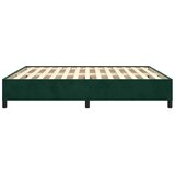  Okvir za krevet bez madraca tamnozeleni 160x200 cm baršunasti | shoptok.hr