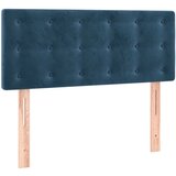 Maison Chic posteljno vzglavje - vzglavna omarica - nočna omarica temno modro 90x5x78/88 cm žamet, (21707198) Cene