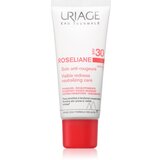 Uriage Roséliane Visible Redness-Neutralizing Care SPF30 lahka pomirjajoča krema proti rdečici na obrazu SPF 30 40 ml Cene
