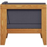  Modularna kutna sofa i tamnosivi jastuci masivno bagremovo drvo | shoptok.hr