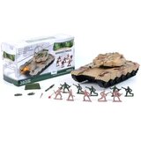 Magic Toys Tankovski igralni komplet z vojaki in dodatki v puščavski barvi | Shoptok.si