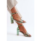 EVENTO Black Sandals with Straps Enitia | Shoptok.si