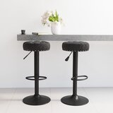  Barski stolci 2 kom crni baršunasti | shoptok.hr