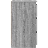  Noćni ormarići 2 kom sivi hrast 40x35x62,5 cm konstruirano drvo | shoptok.hr