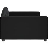  Dnevni krevet crni 100 x 200 cm baršunasti | shoptok.hr