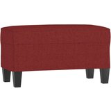  Klupa Crvena boja vina 70 x 35 x 41 cm od tkanine - boja crnog vina 70 x 35 x 41 cm | shoptok.hr