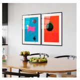 WALLXPERT dekorativna slika od kaljenog stakla (2 komada) uv 941 45 x 65 | ePonuda.com