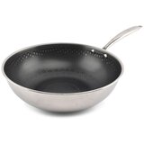 BonBistro Wok tava s neprijanjajućom površinom od nehrđajućeg čelika ø 31,5 cm Fusion – Cijene