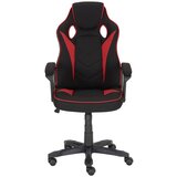 XORA GAMING STOL kovina, umetna masa, tekstil rdeča, črna | Shoptok.si