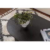 Hanah home sto za dnevnu sobu sable wood black | ePonuda.com